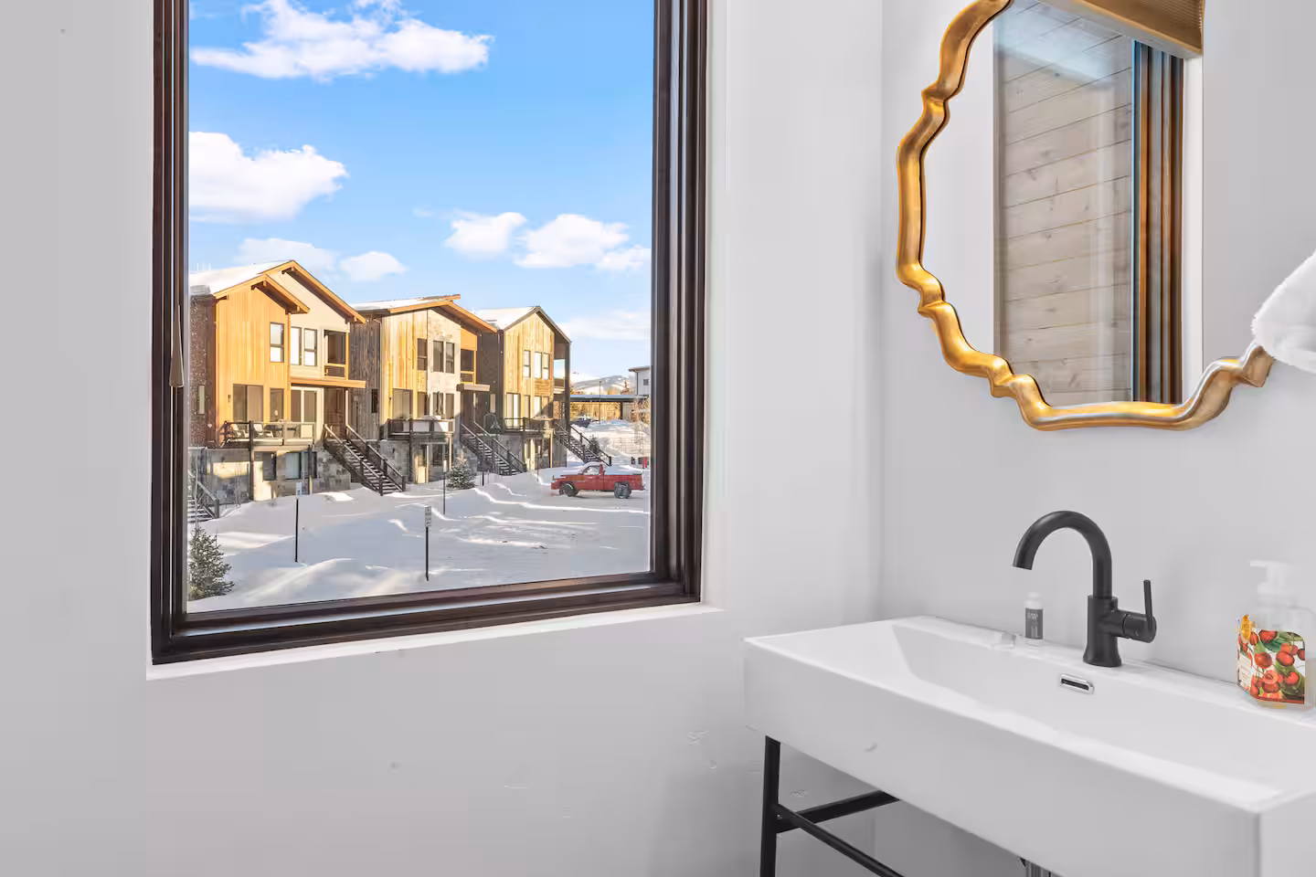 Guest powder room